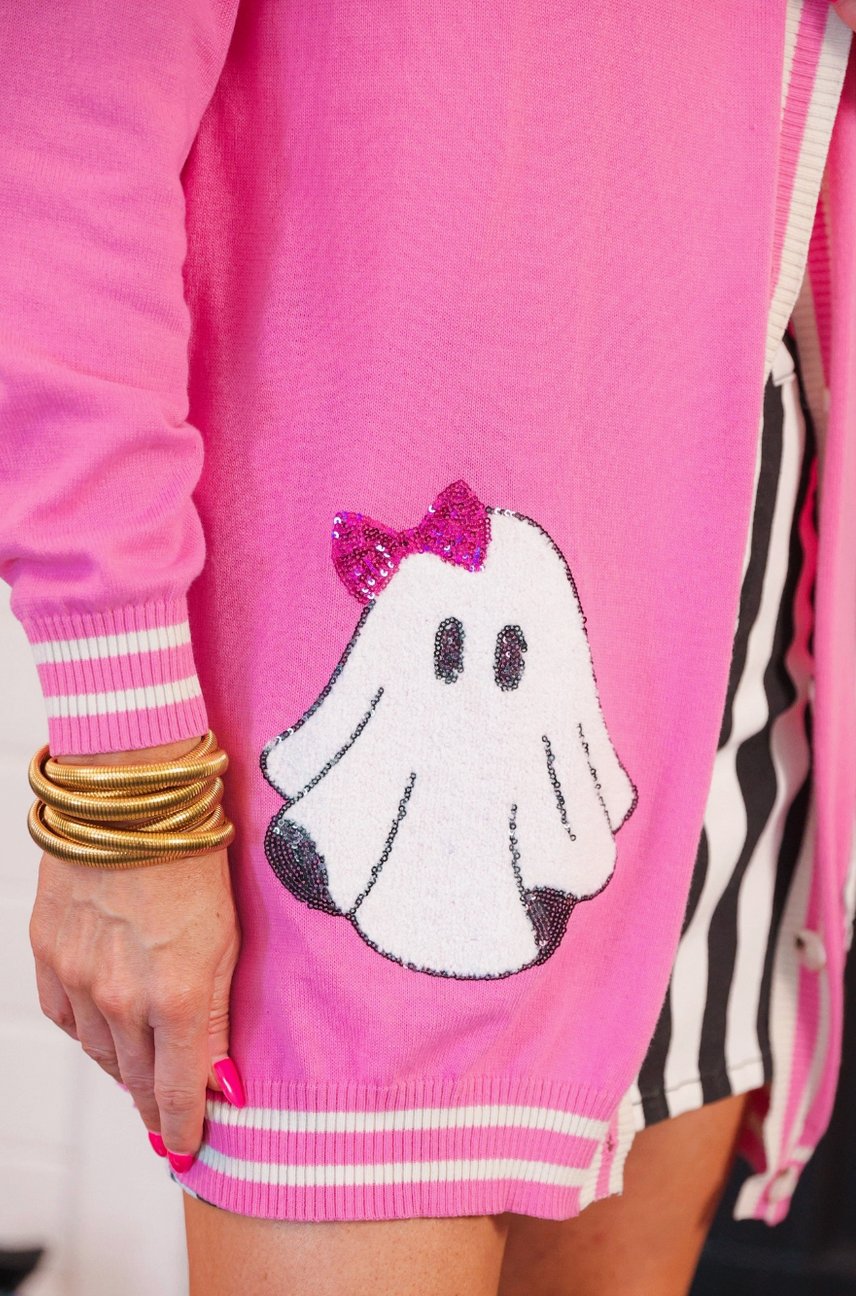 Pink Ghost Cardigan
