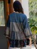 Overdyed Jhabla Patchwork 3/4 Sleeve or LS Top