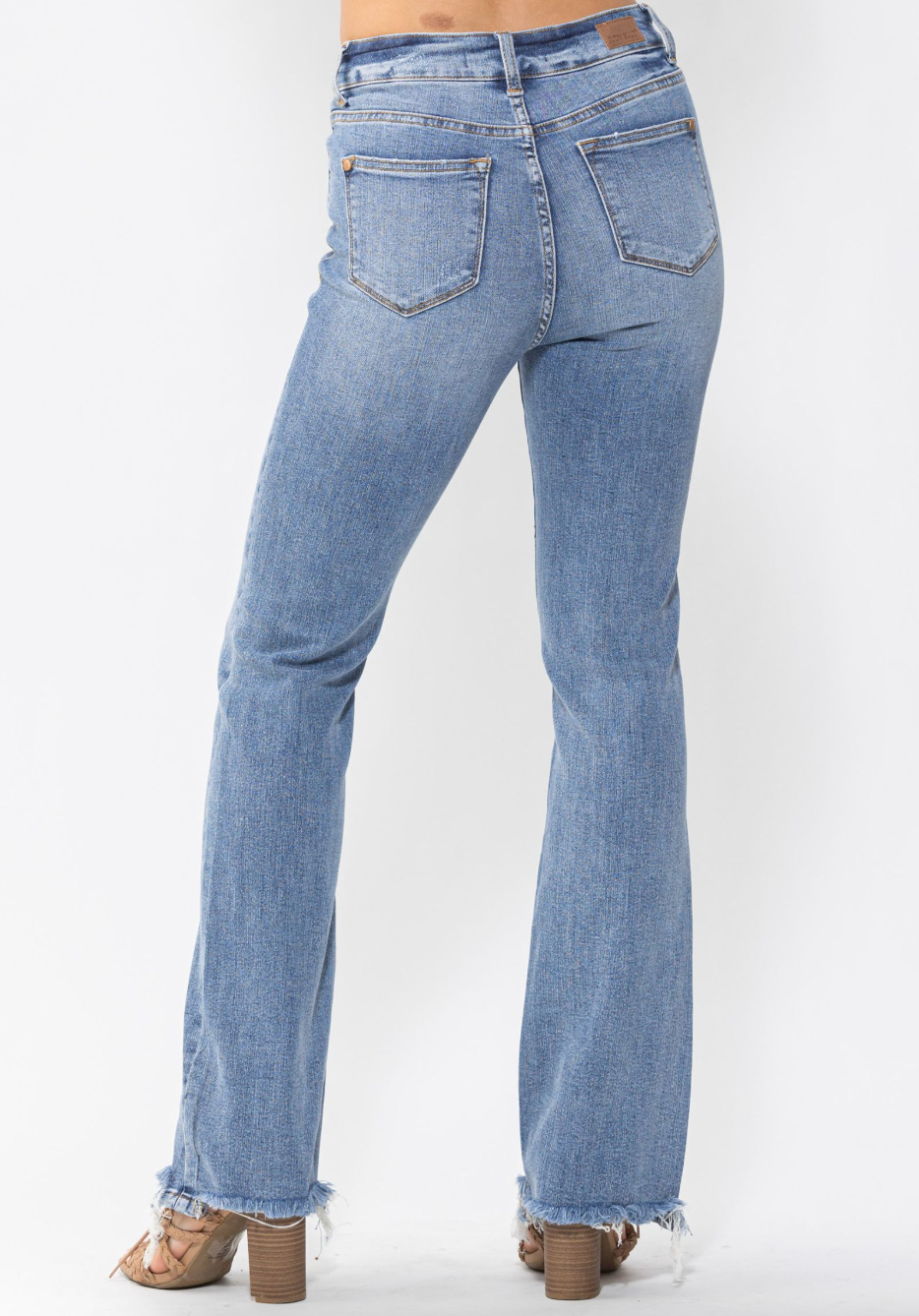 Judy Blue 88140 HW Double Button Bootcut Jean