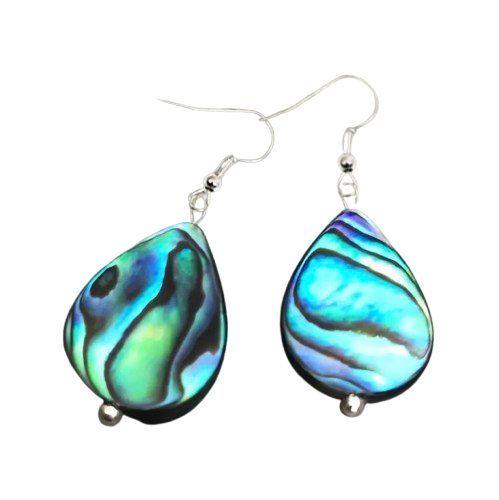 Abalone Drop Earrings