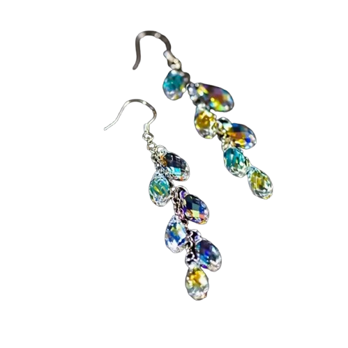 Crystal Water Drop Earrings