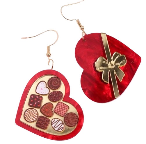 Chocolate Box Earrings