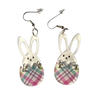 Bunny and Egg Earrings (6 colors)