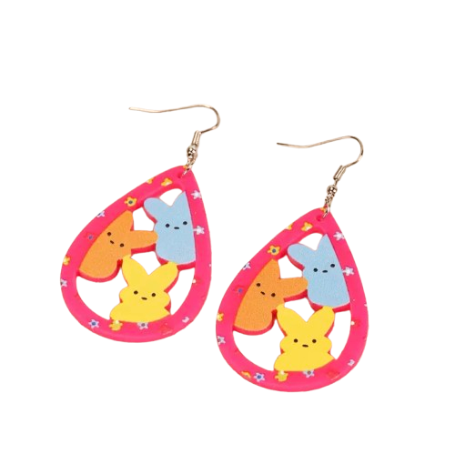 Bunny Peep Earrings