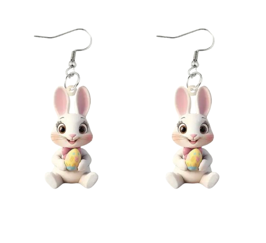 Cartoon Bunny Earrings