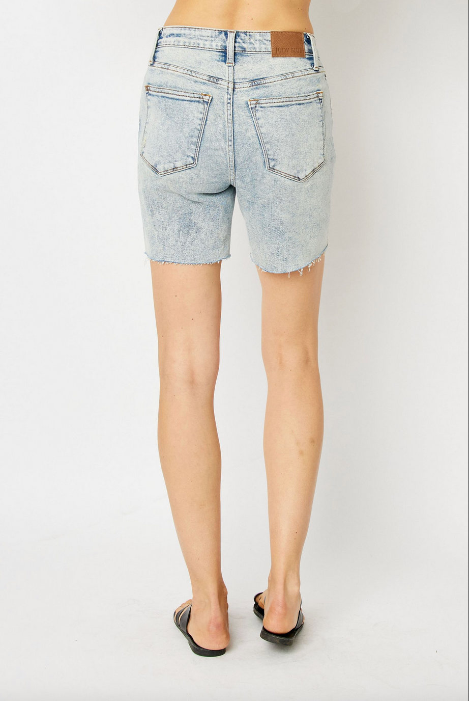 Judy Blue 150250 HW Destroyed Boyfriend Short