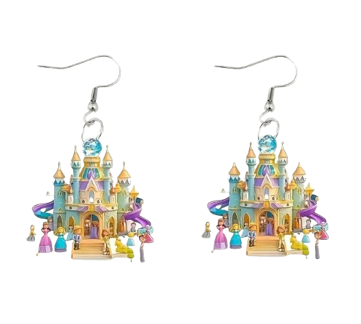 Castle Earrings