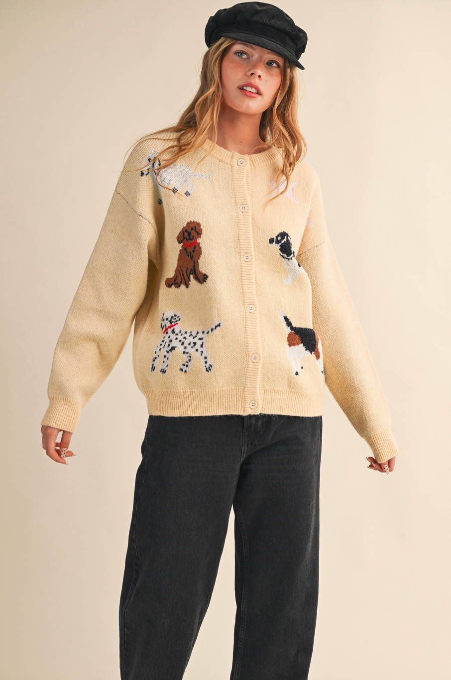 Dog Sweater Cardigan