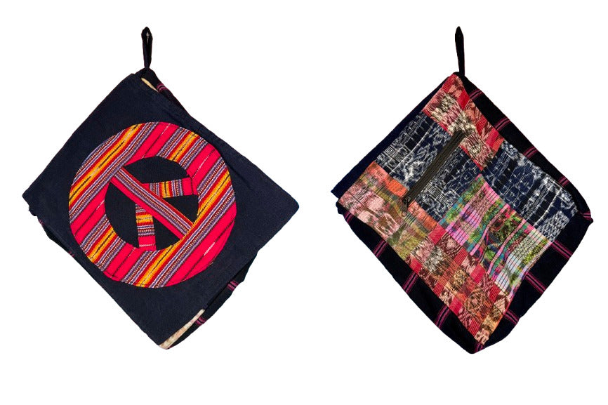 Peace Sign Messenger Bag