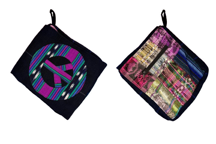 Peace Sign Messenger Bag