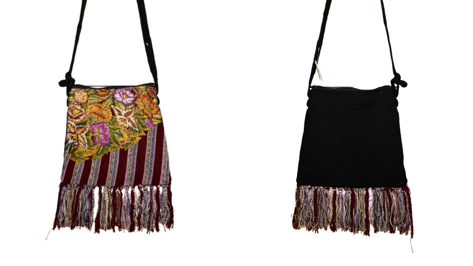 Fringed Sling Purse