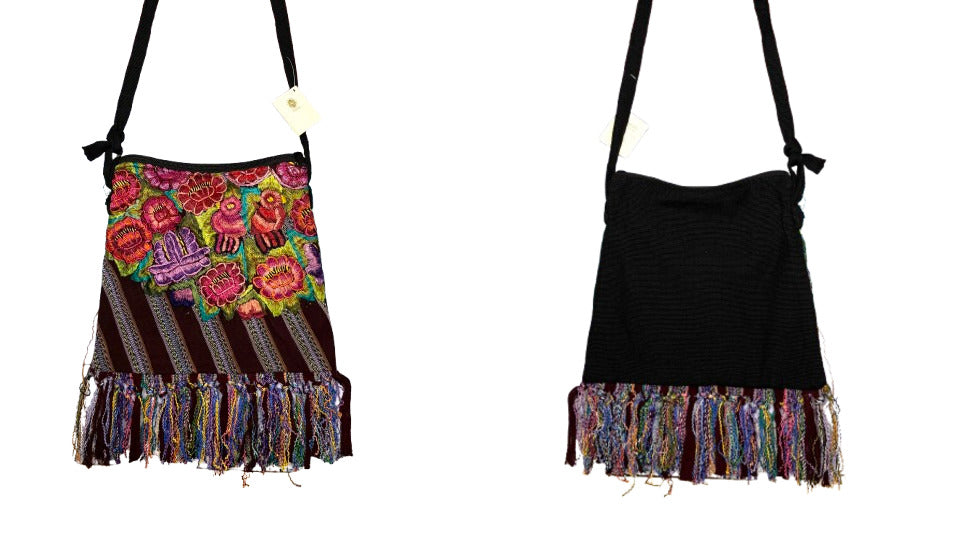 Fringed Sling Purse