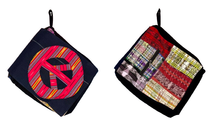 Peace Sign Messenger Bag