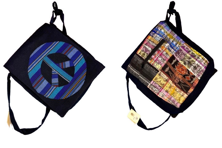 Peace Sign Messenger Bag