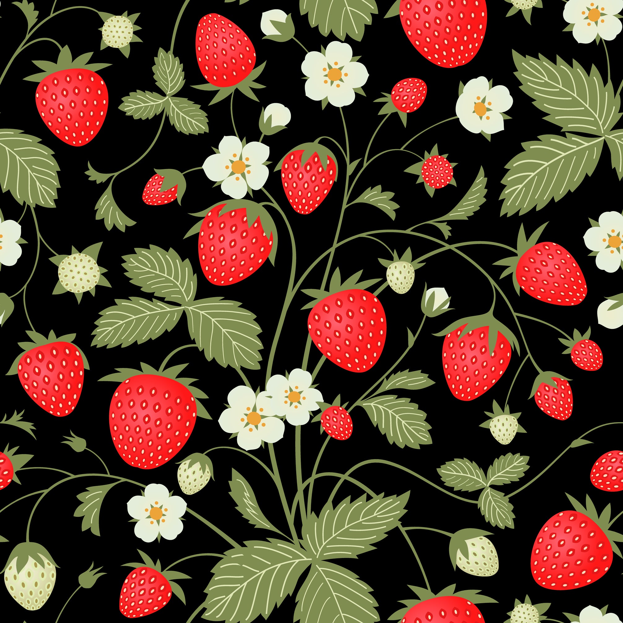 PREORDER Strawberry Fields Forever KIDS capri legging