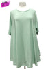 3X-5X Green Tunic
