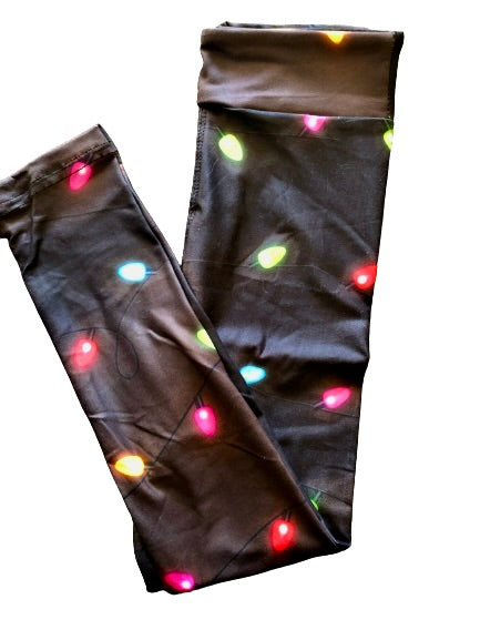 String of Lights (kid size leggings)