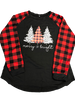 Merry and Bright Holiday Top