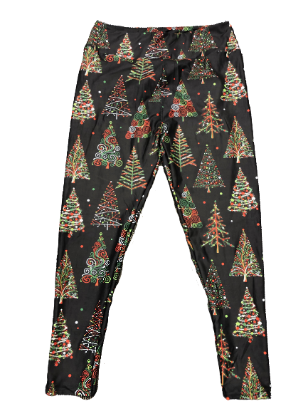 Christmas Tree Full Length Legging NO pocket