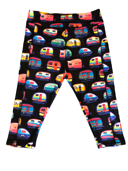 Painted Campers Capri legging with pockets