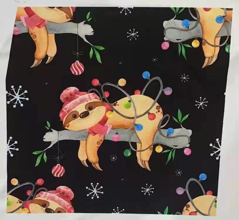 Holiday Sloths Legging WITH pockets