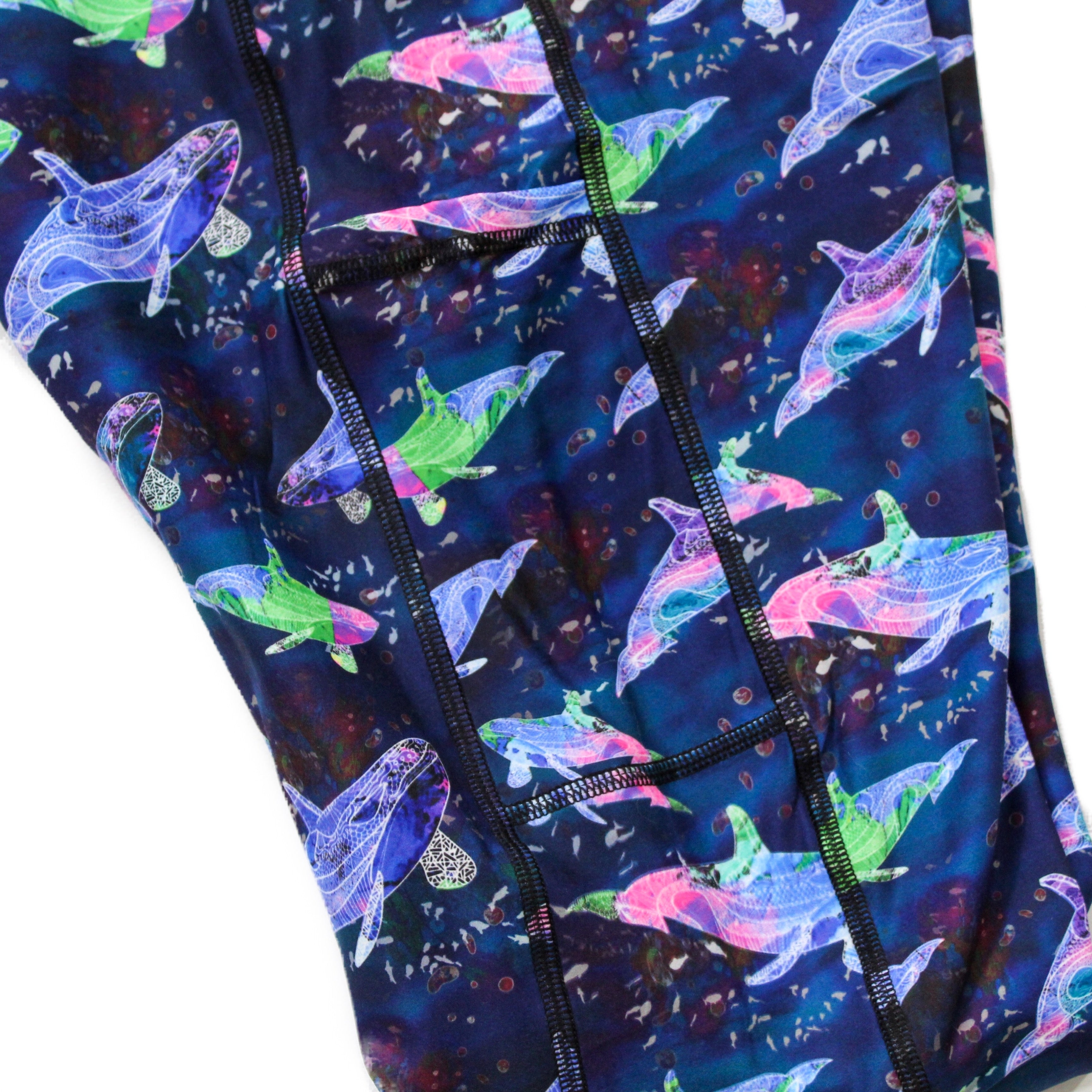 Whales full length legging with pockets