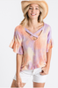 Load image into Gallery viewer, Tie Dye Criss Cross top