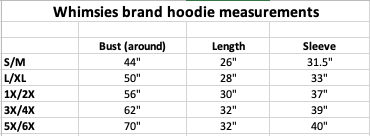 Final Final Frontier Whimsies brand hoodie