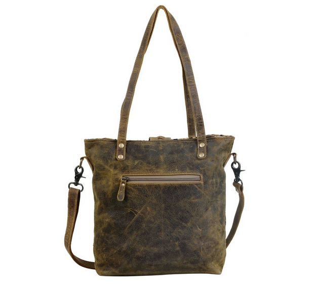Myra Resonance Leather & Hairon Bag