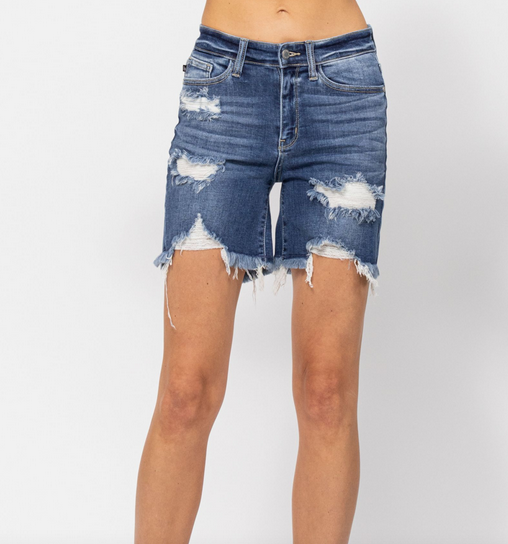 Judy Blue Tulip Hem Shorts