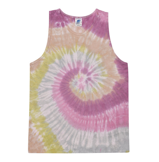 Tie Dye tanks, Multiple colors