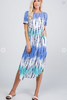 Tie dye pocket dress