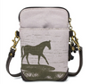 Load image into Gallery viewer, Chala Safari Horse Canvas Cell Phone Crossbody