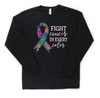 Fight Cancer in Every Color Long Sleeve Tee