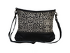 Myra Antiquated Leather and Hairon Bag
