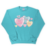Candy Hearts Crew Sweatshirt