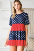 Star Spangled Baby Doll Top
