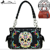 Load image into Gallery viewer, Montana West Colorful Sugar Skull CC Satchel