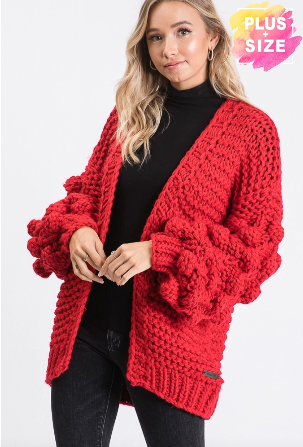 Chunky Popcorn Sweater (many colors)