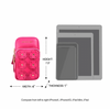 Load image into Gallery viewer, Montana West Hot Pink Leather Cell Phone Crossbody