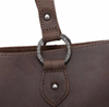 Montana West Black Leather CC Tote