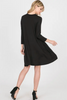 3/4 Sleeve Little Black Dress