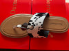 Load image into Gallery viewer, Cow Print Sandal