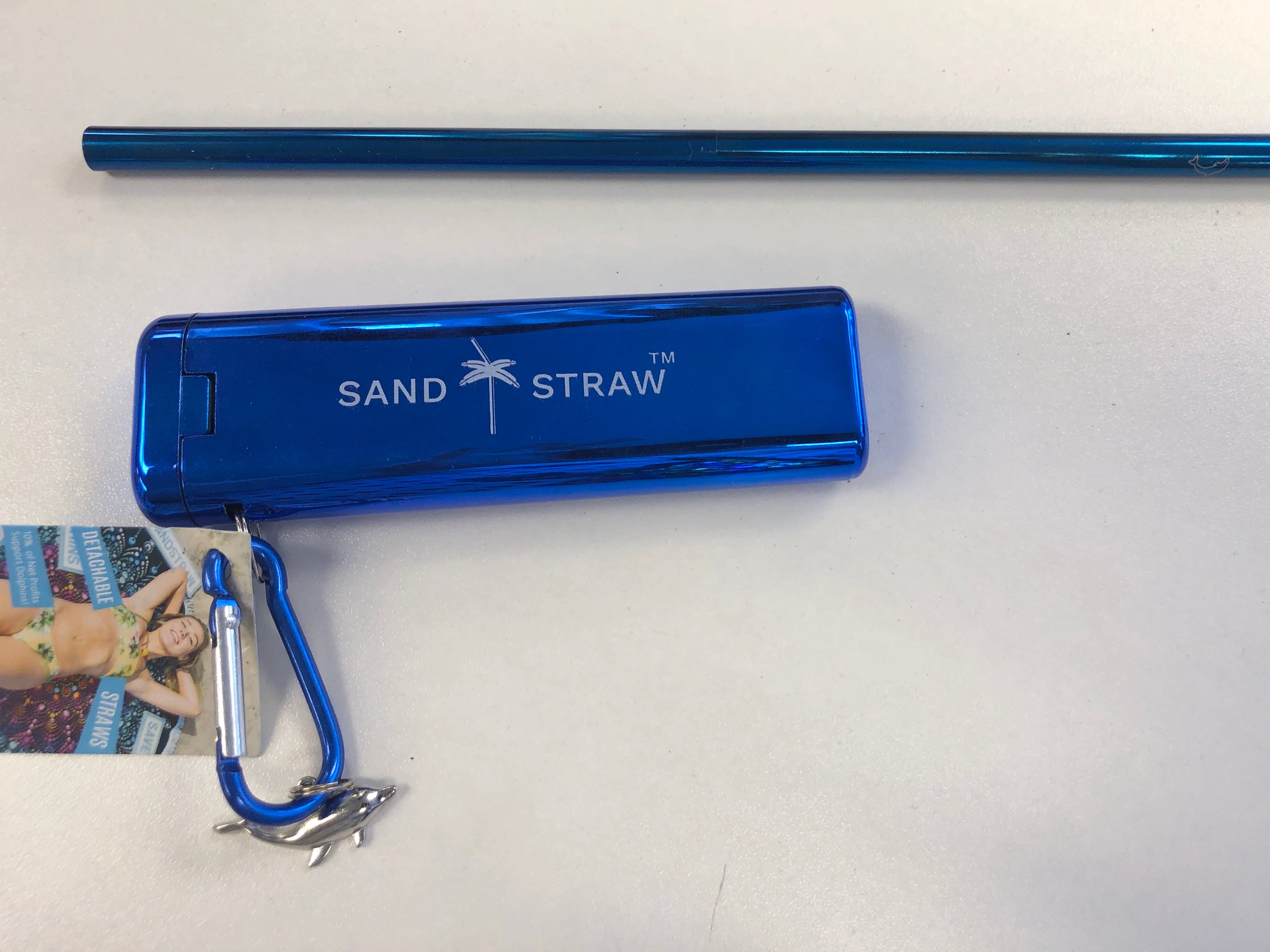 Reusable "Sand Straw"